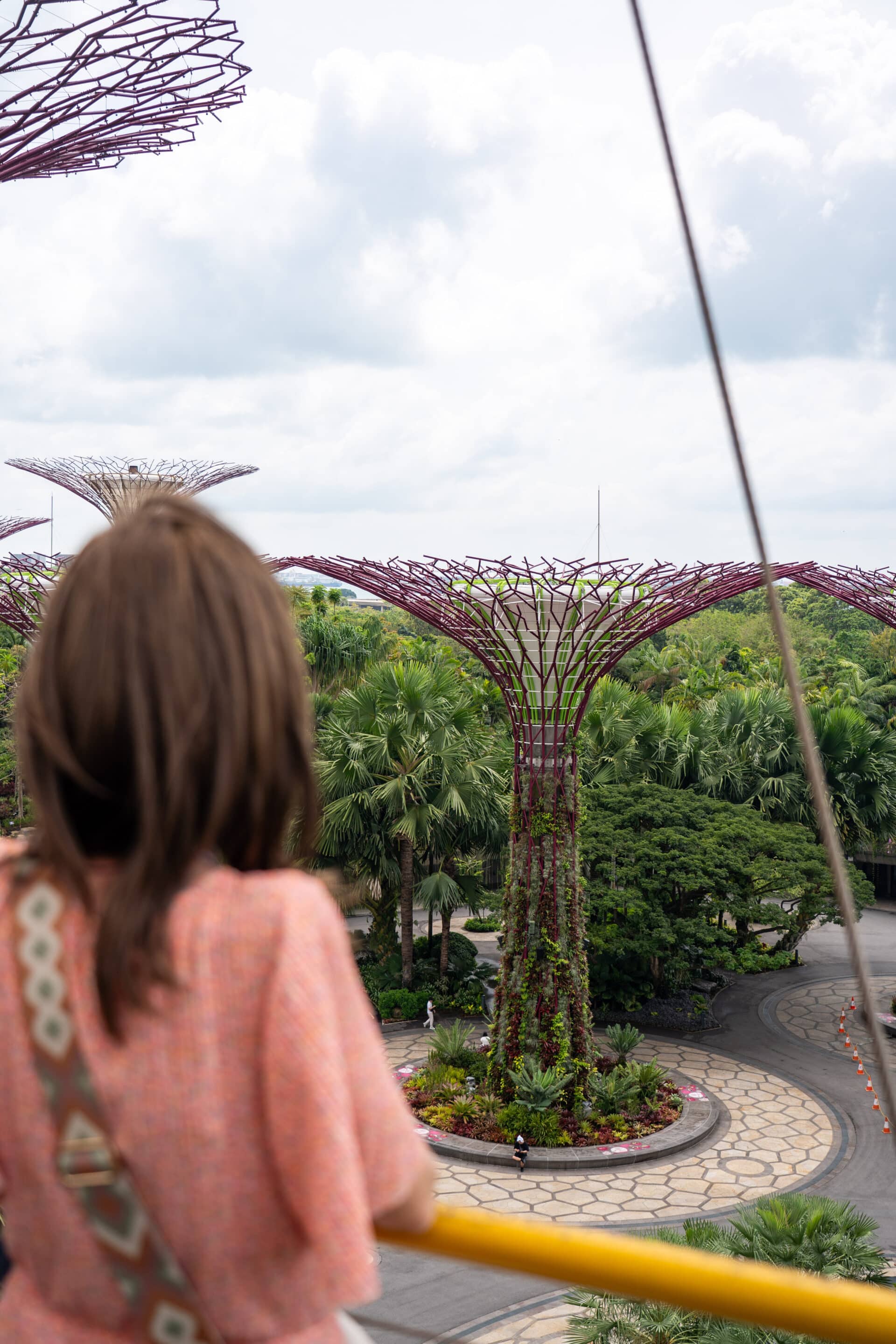 passerelle supertrees singapour