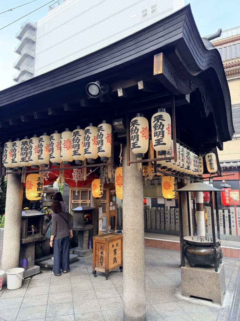 Hozenji temple osaka