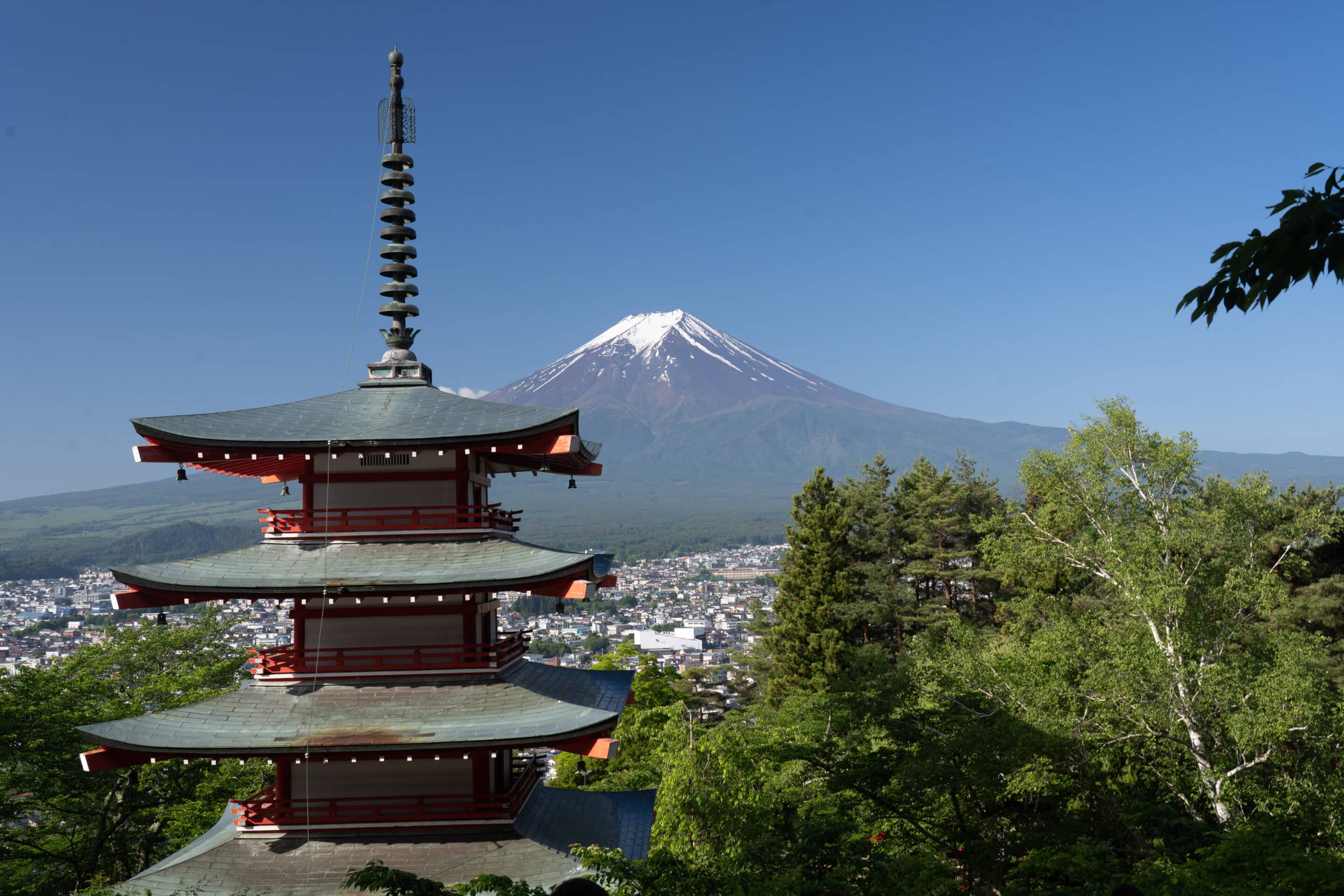 1 mois japon mont fuji