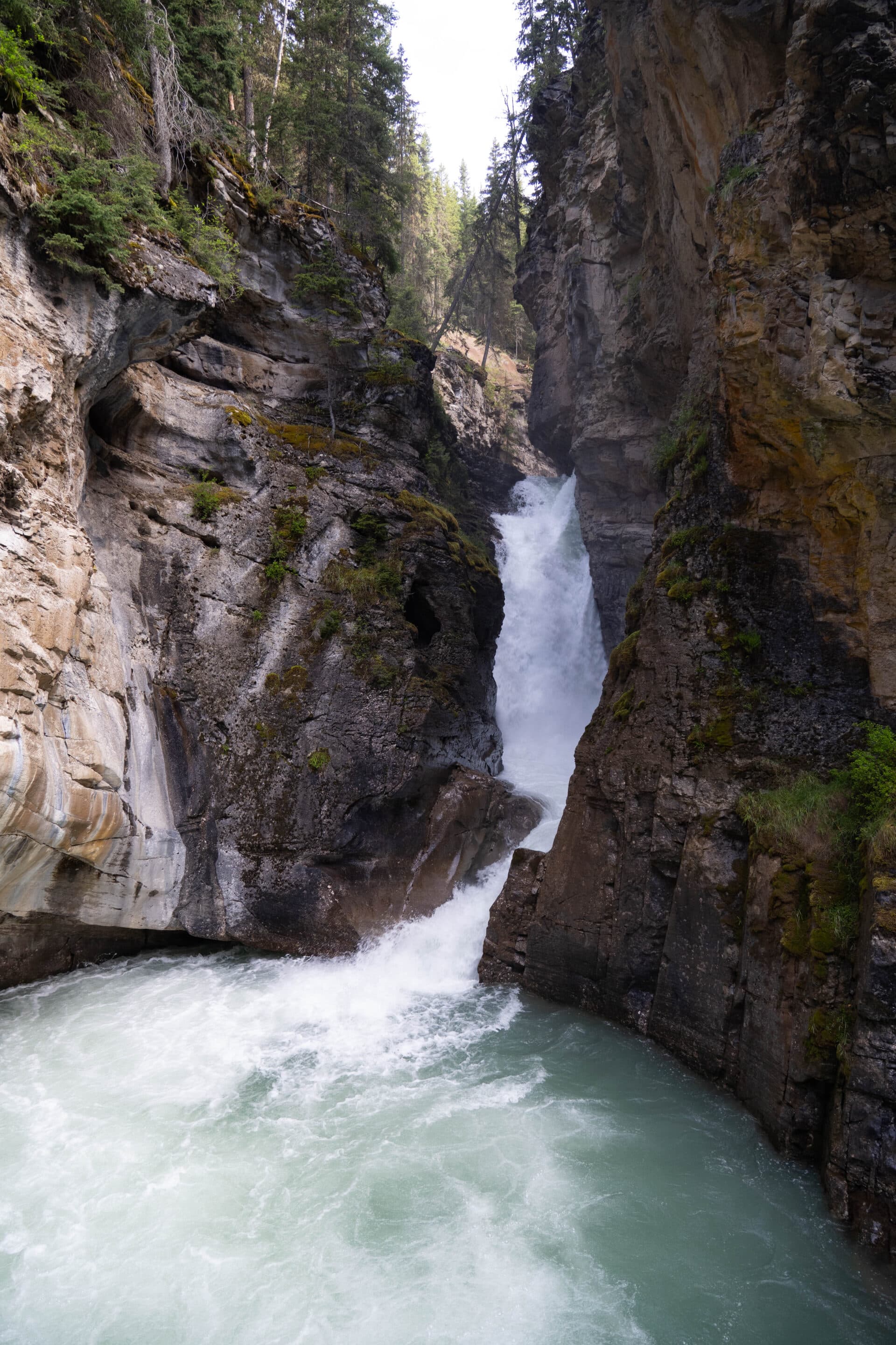 johnston canyon canada