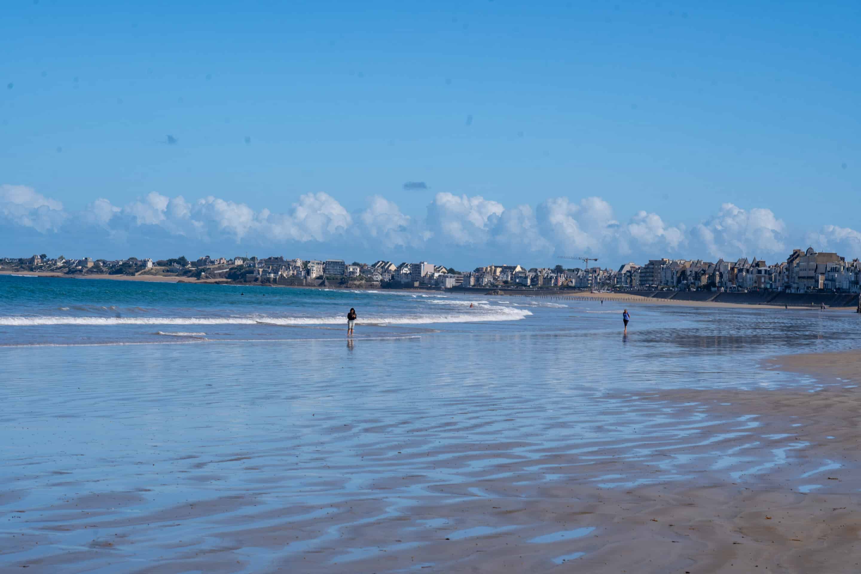 plage sillon saint malo