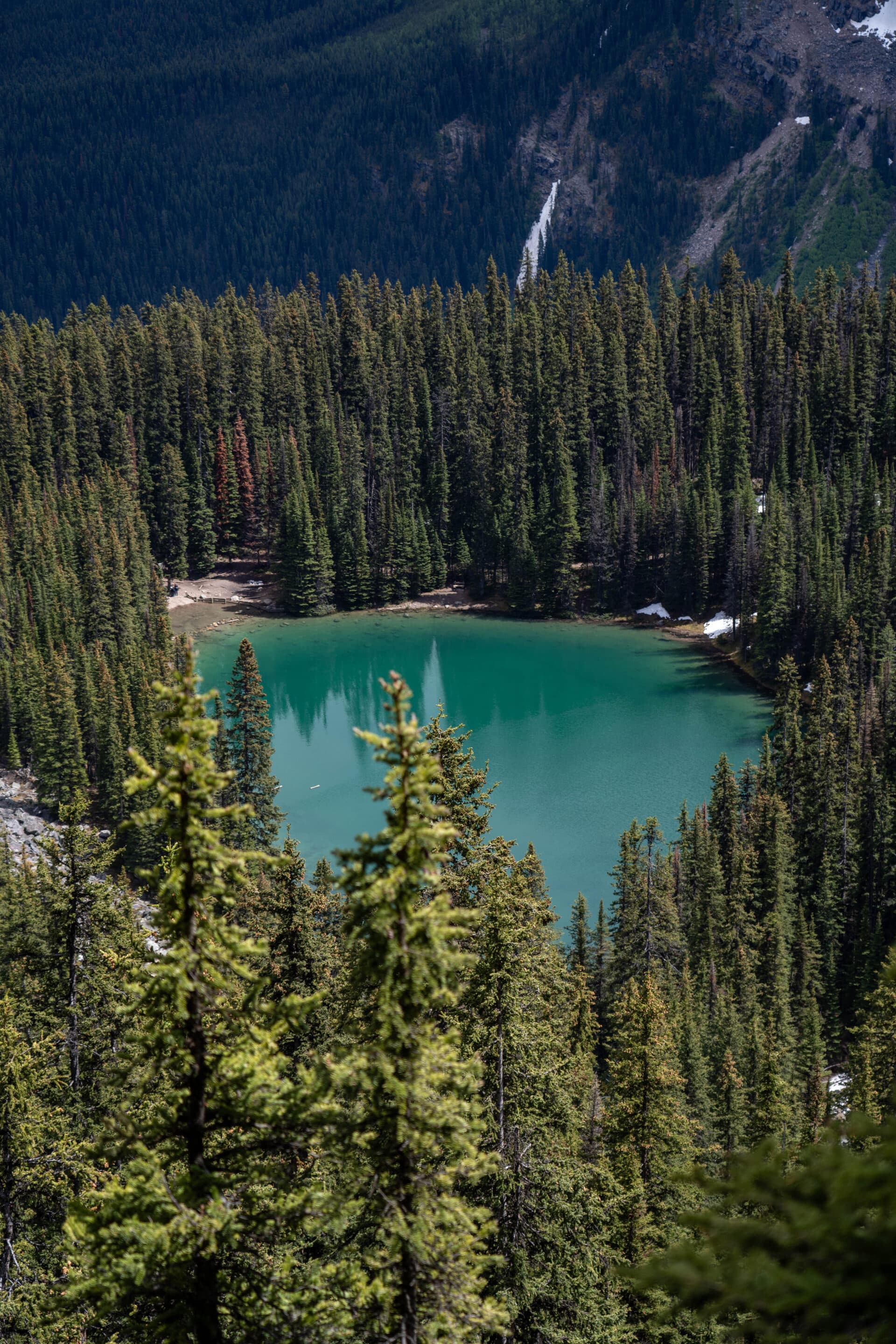 randonnee lac louise canada