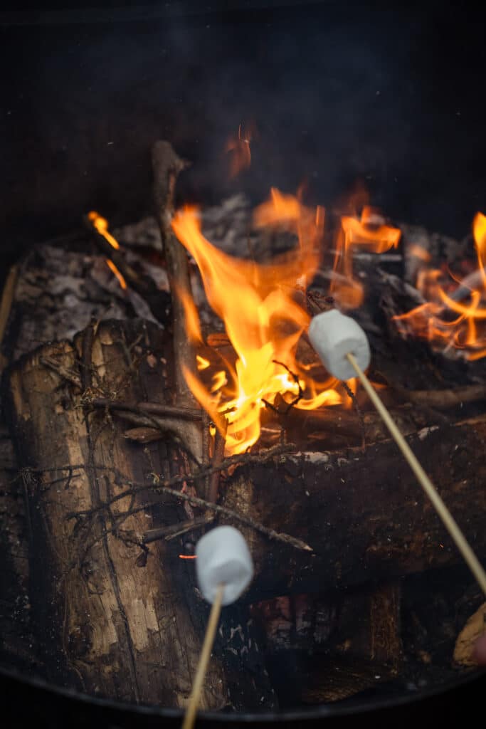 soiree chamalow camping car